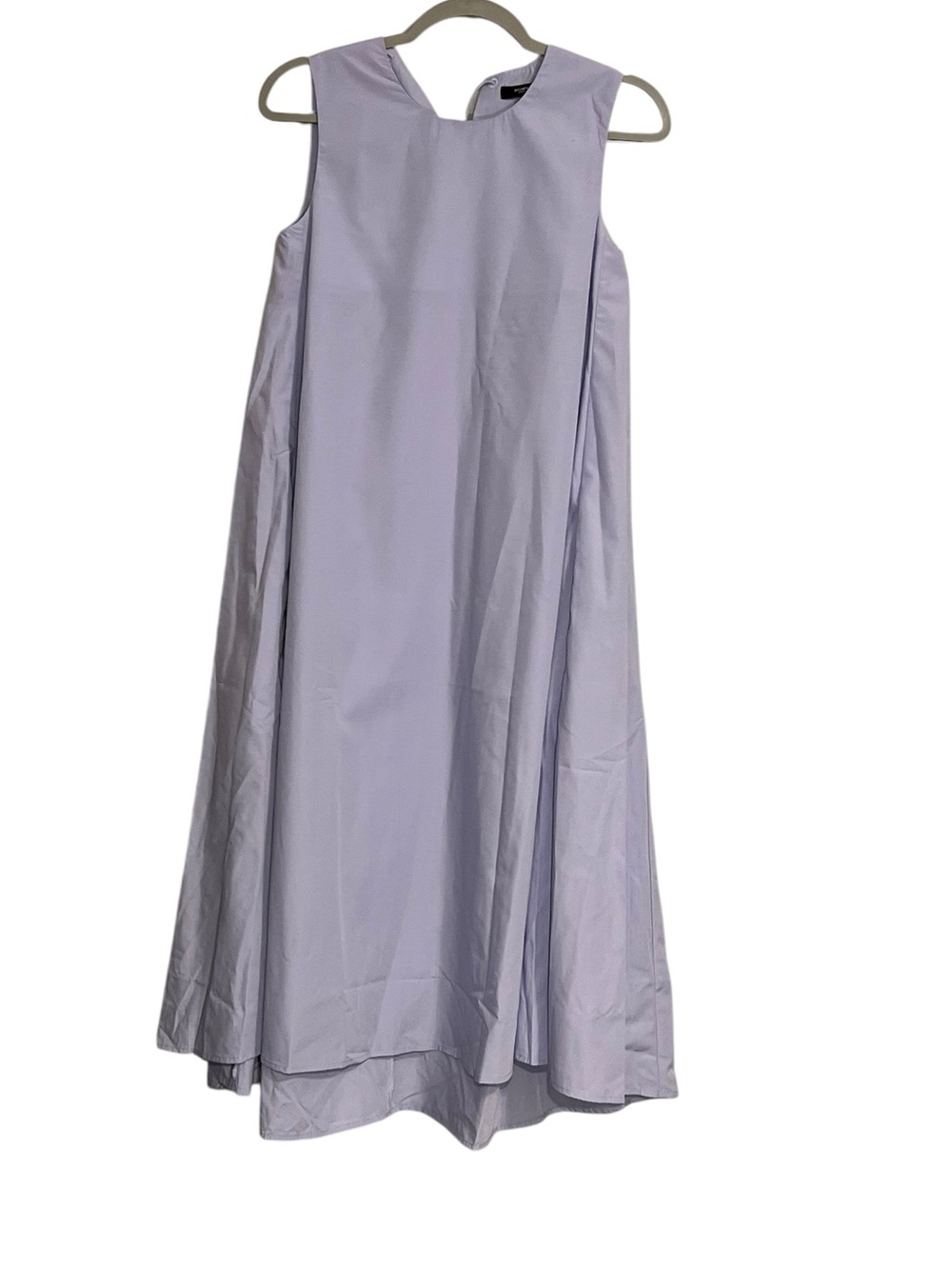 Basement Online dress SP Lavender light purple Sleeveless A-Line cotton blend - Picture 2 of 7